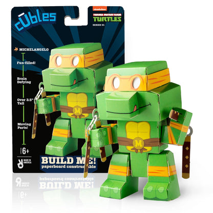 Cubles - Teenage Mutant Ninja Turtles: Michelangelo - 3D Buildable STEM Toy