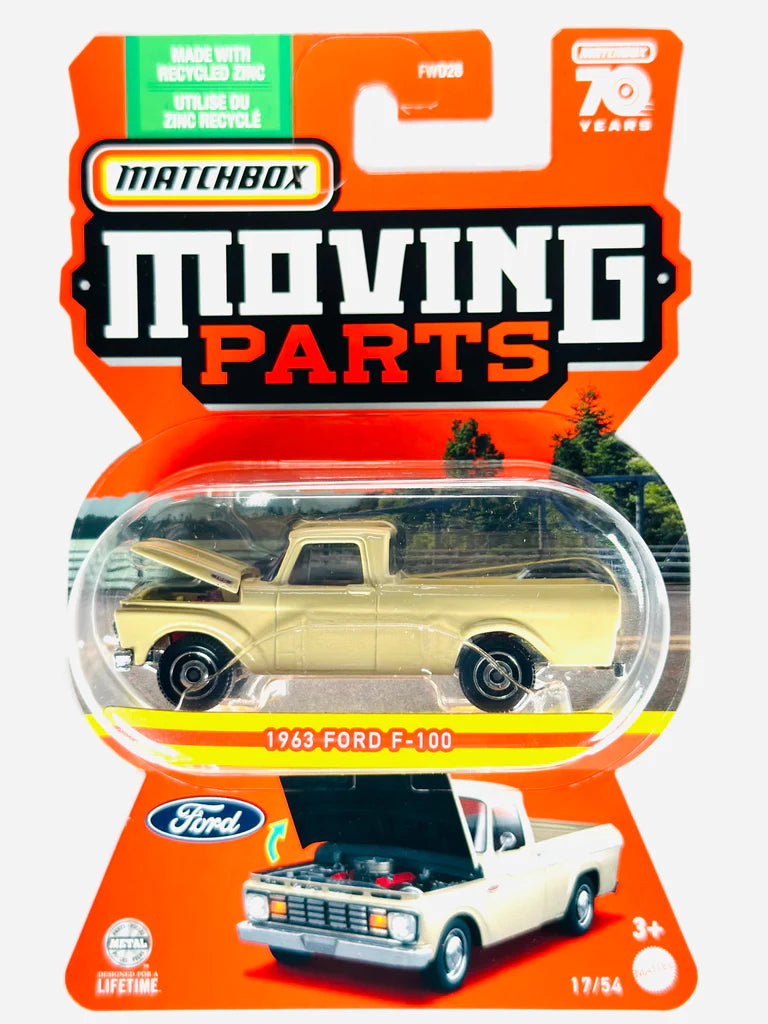 Pièces mobiles Matchbox (célébrant leurs 70 ans)