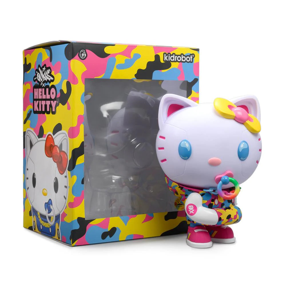 Kidrobot Hello Kitty Quiccs 80's Retro Neon Camo (8" Figure)