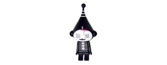 Kidrobot Ice-Bots by Dalek - Black Cross Eyes (1/25)