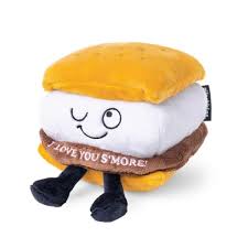 Punchkins - "I Love You S'More" Novelty Plush S'More Holiday Gift