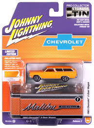 Johnny Lightning Collectors Boîte de rangement – ​​1970 Dodge Challenger R/T (bleu vif) 2021 version 3A