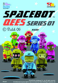 Spacebot Qees Series 1 by Dalek (Glow in the Dark #4)