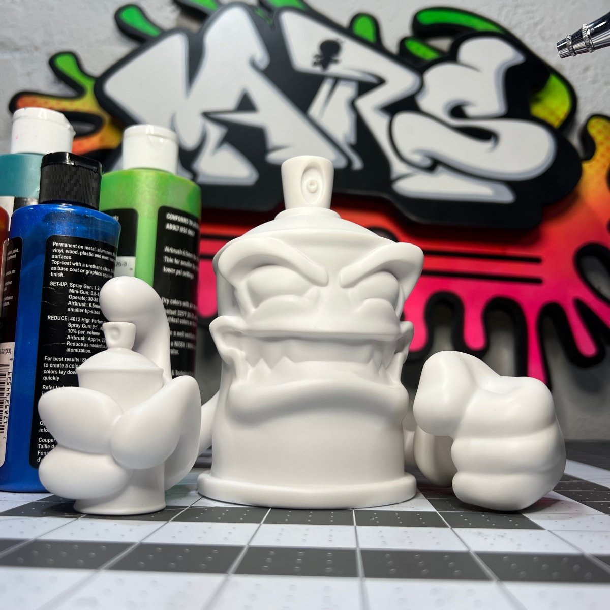 KRUSH THE KAN 5 inch DIY (White Vinyl Figure)