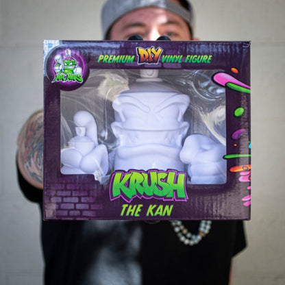 KRUSH THE KAN 5 inch DIY (White Vinyl Figure)