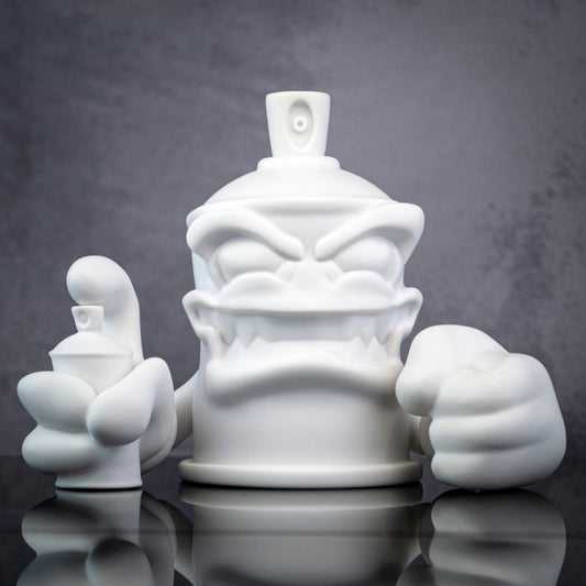 KRUSH THE KAN 5 inch DIY (White Vinyl Figure)