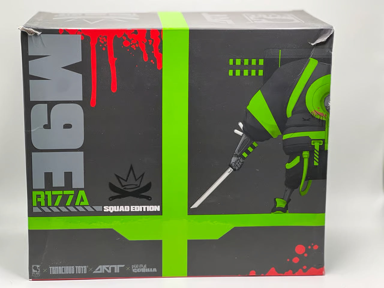 Figurine en vinyle Master9Eyes M9E R177A Edition 1/12 par Playful Gorilla x Daytoner x PureArts