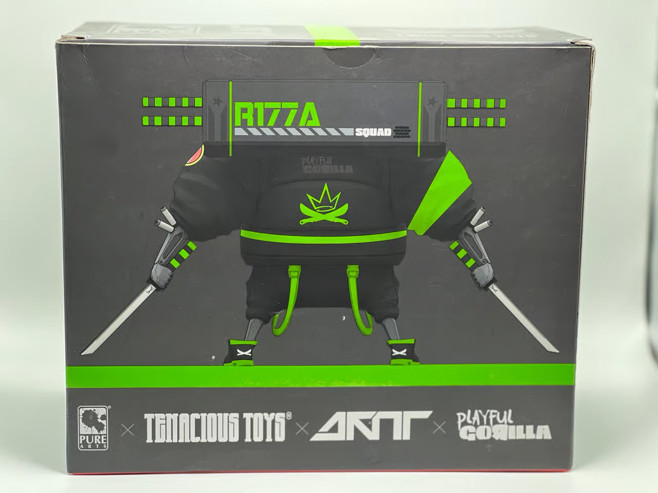 Figurine en vinyle Master9Eyes M9E R177A Edition 1/12 par Playful Gorilla x Daytoner x PureArts