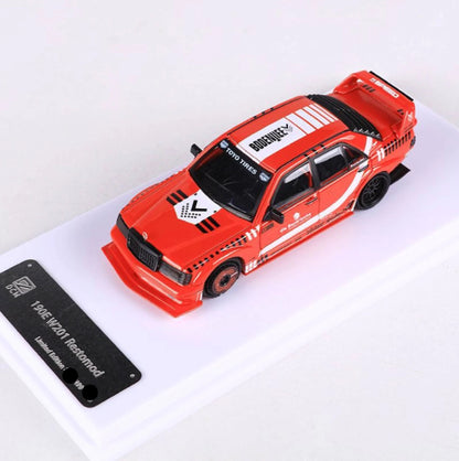 DCM Mercedes 190E W201 Restomod (Red)