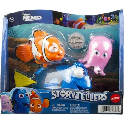 Disney Pixar StoryTellers - Finding Nemo - 4-In Scale Action Figure 3-Pack