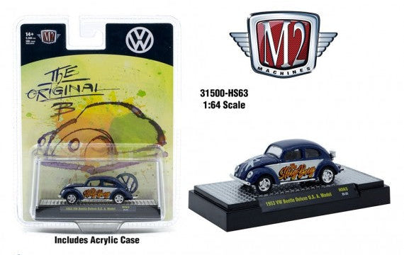 Máquinas M2 - 1960 Volkswagen Delivery Peace &amp; Love (desgastado) - Mijo Exclusives