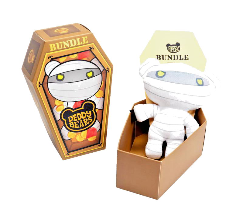 Deddy Bears 5-Inch Plush in Coffin Case