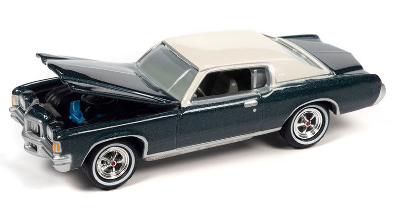 Johnny Lightning 1971 Pontiac Grand Prix (Bluestone Gray Metallic)