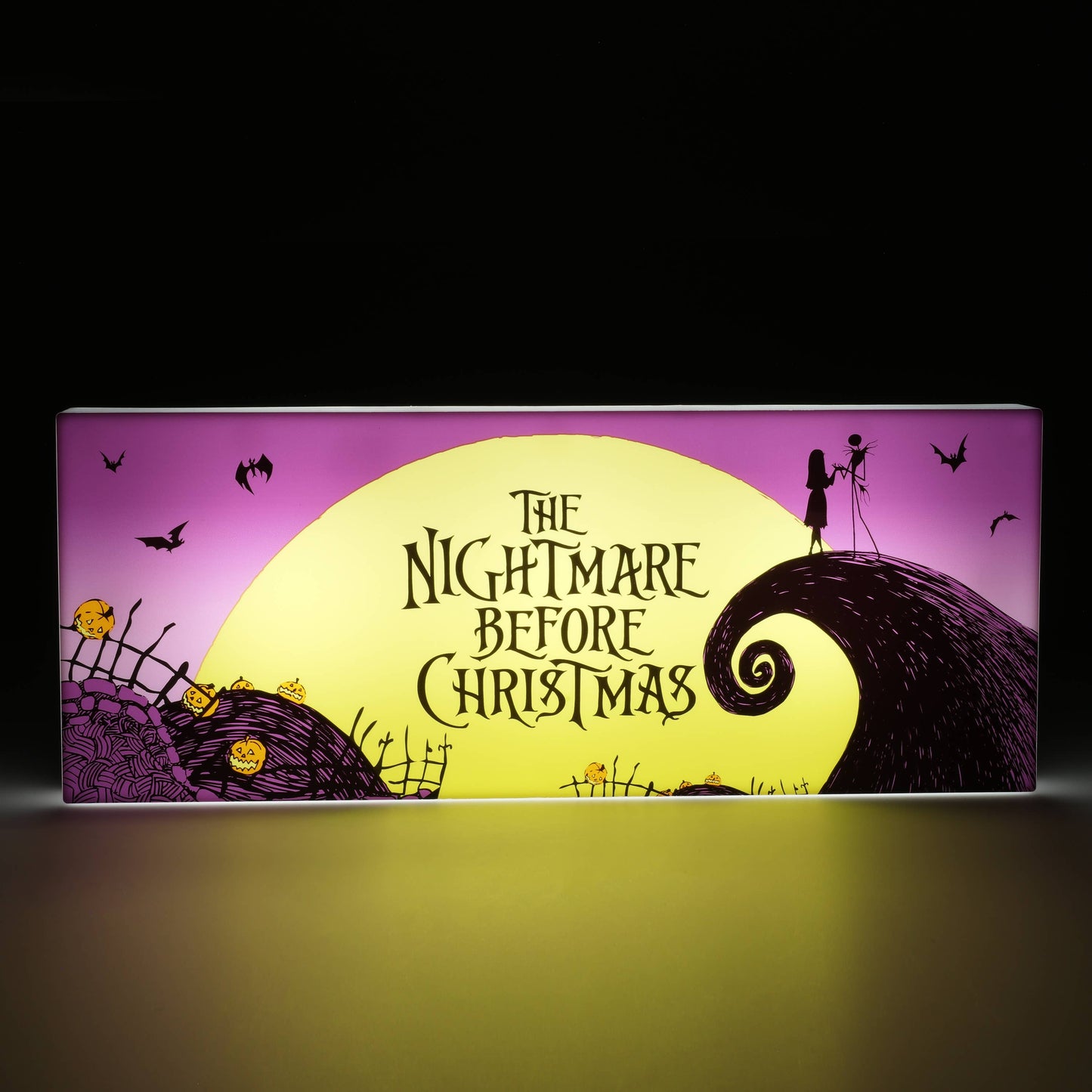 Lumière du logo de l'Étrange Noël de Monsieur Jack