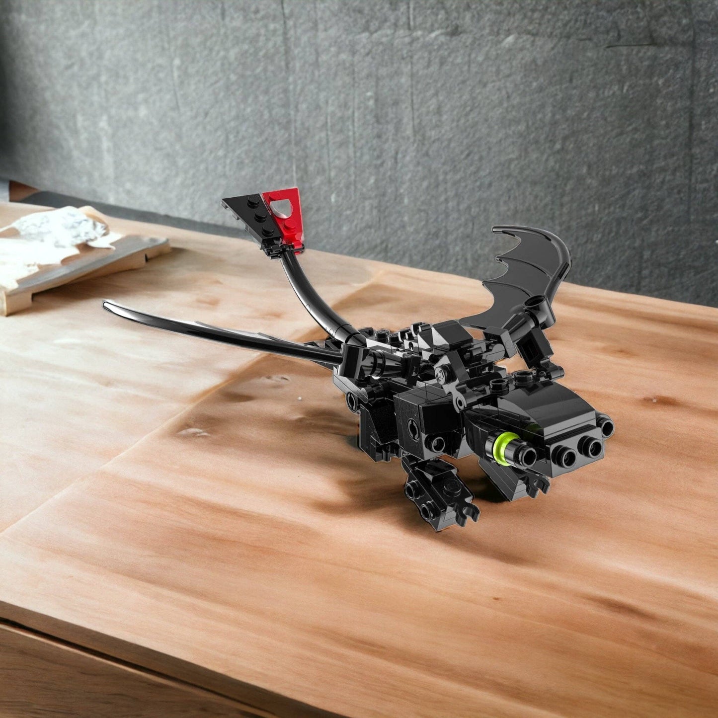 B3 Customs - Night Fury Dragon - Custom MOC made using LEGO parts