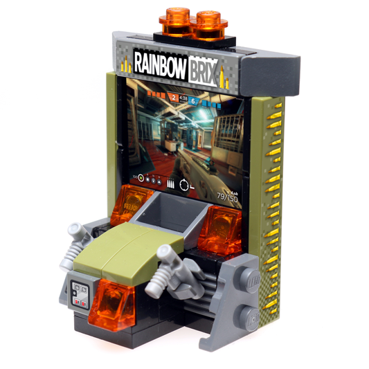 B3 Customs® - Rainbow Brix - Jeu d'arcade de tir LEGO personnalisé