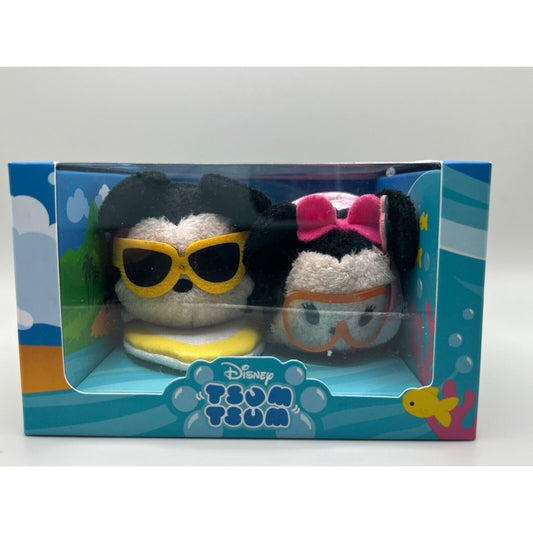 Tsum Tsum Mickey & Minnie Swim Snorkel Surf Hawaii 2-pack