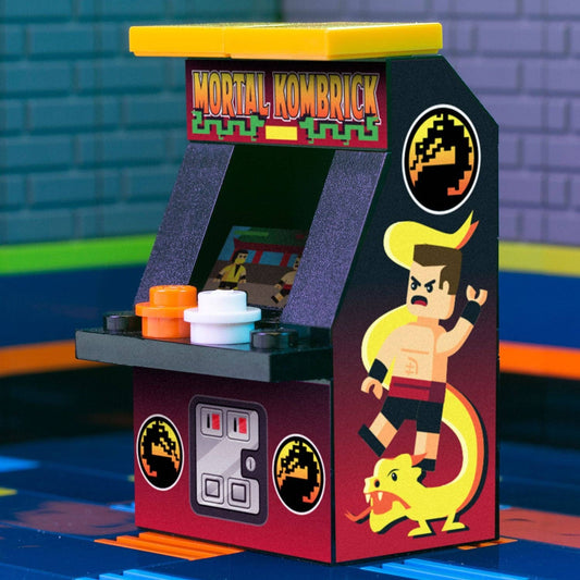 B3 Customs® - Mortal Kombrick - Machine d'arcade LEGO personnalisée