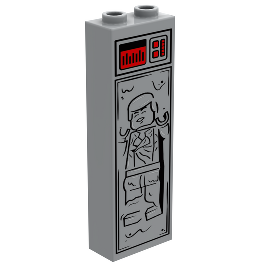 B3 Customs® - Solo en Carbonite (Brique 1x2x5) - Brique LEGO personnalisée