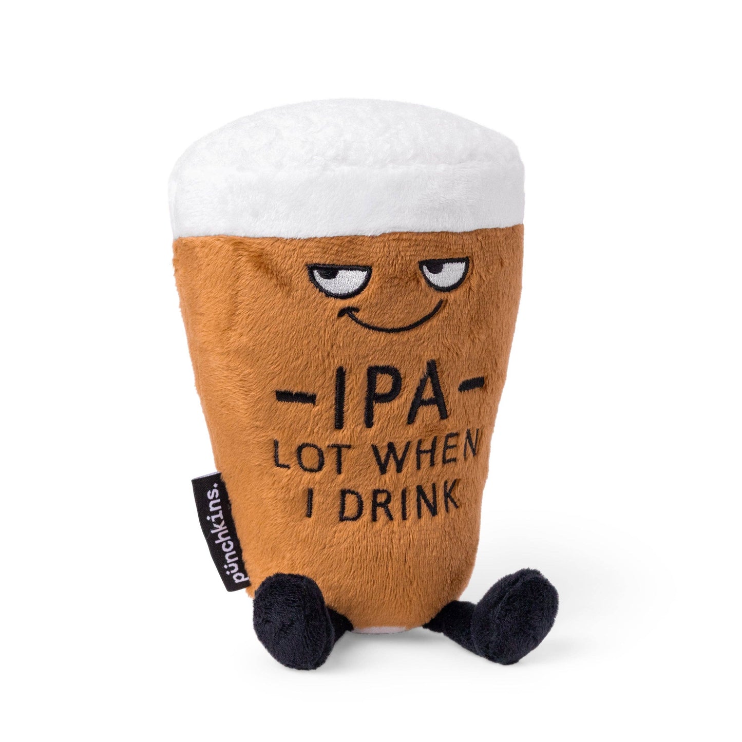 Punchkins - Bière en peluche « IPA Lot When I Drink »