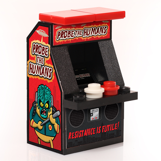 B3 Customs® - Sonder les humains - Machine d'arcade LEGO personnalisée
