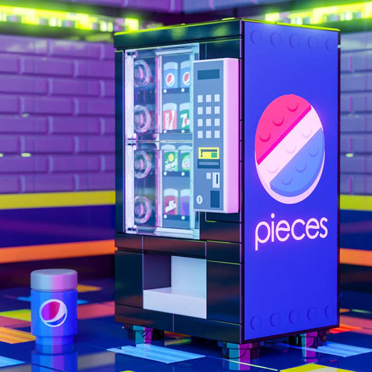 B3 Customs® - Pièces - Distributeur automatique de soda LEGO personnalisé
