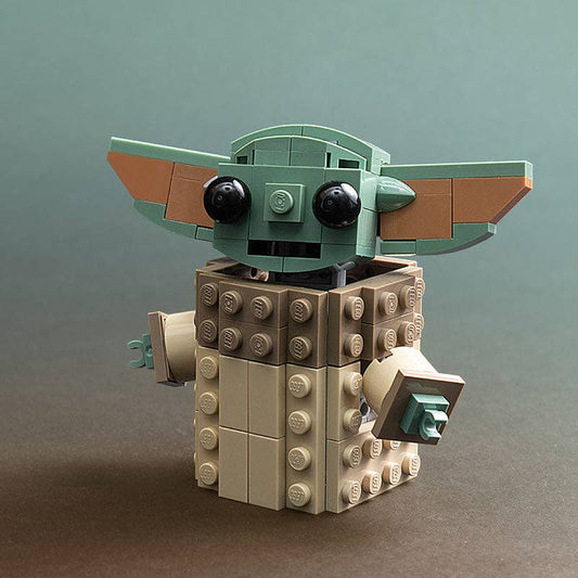 B3 Customs® - L'Enfant - Bébé Yoda - Ensemble Mandalorien LEGO Star Wars personnalisé [CUSTOM MOC]