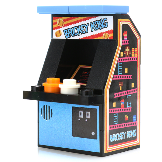 B3 Customs® - Brickey Kong - Machine d'arcade LEGO personnalisée