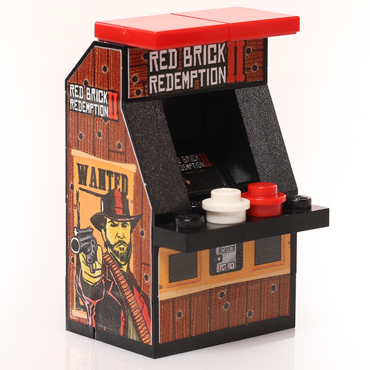 B3 Customs® - Red Brick Redemption II - Machine d'arcade LEGO personnalisée