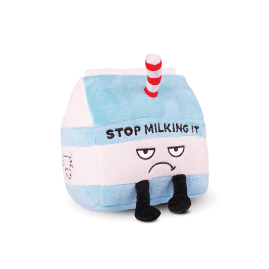 Punchkins - "Stop Milking It" Plush Milk Carton