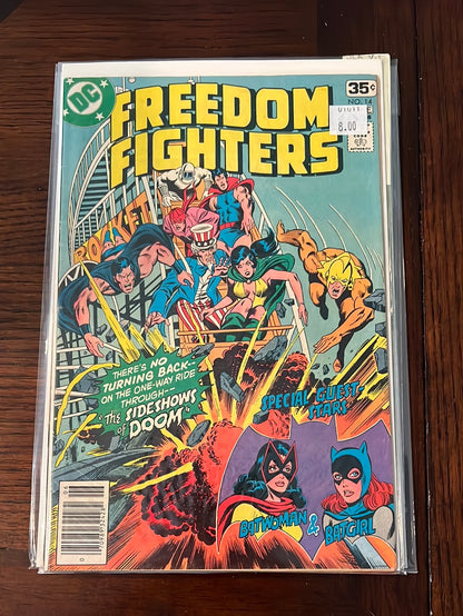 Freedom Fighters Volume 1 - Individual issues