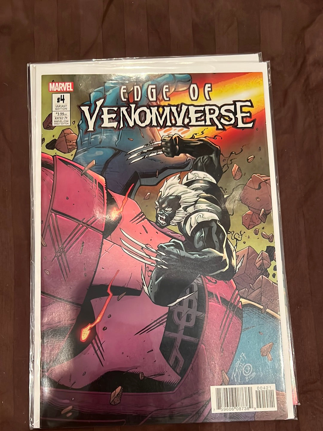 Venom Runs and variant covers/titles