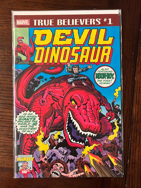 Devil Dinosaur - Marvel Comic Book series - Individual issues