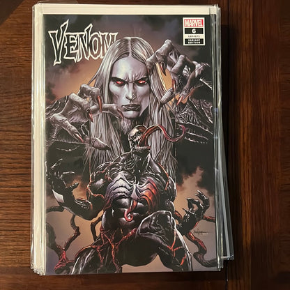 Venom Runs and variant covers/titles