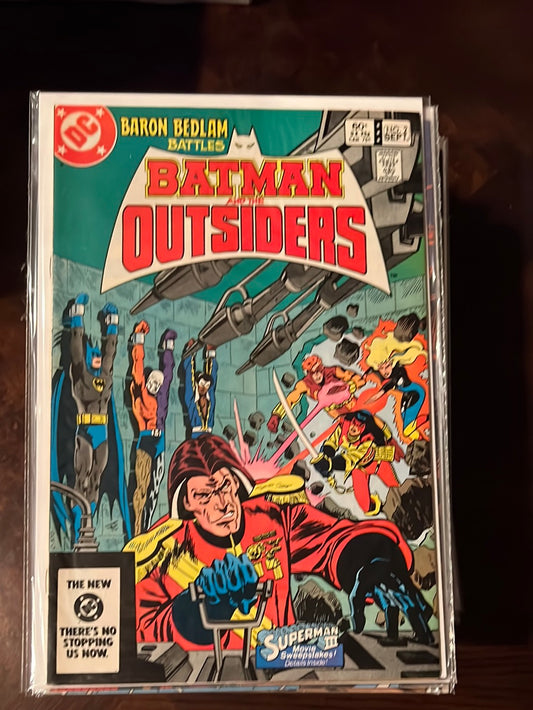 Batman & the Outsiders - DC Comic Book series - Individual issues