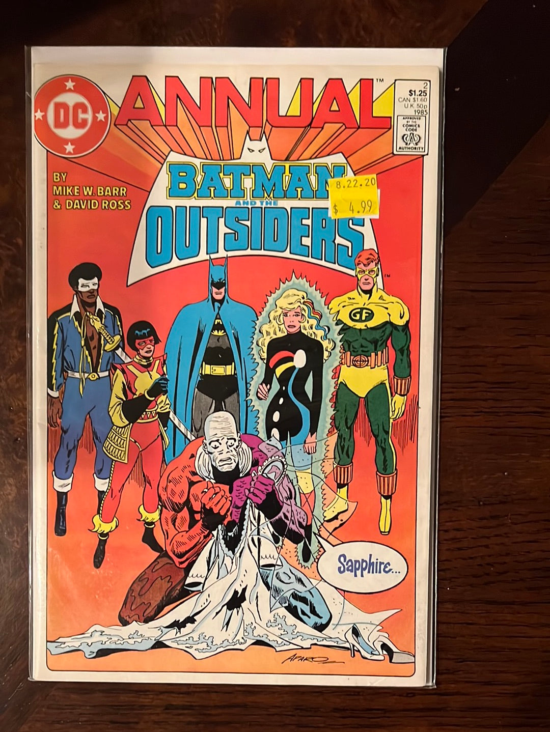 Batman & the Outsiders - DC Comic Book series - Individual issues