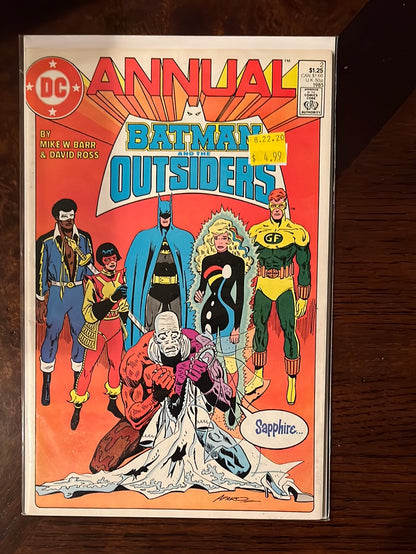 Batman & the Outsiders - DC Comic Book series - Individual issues