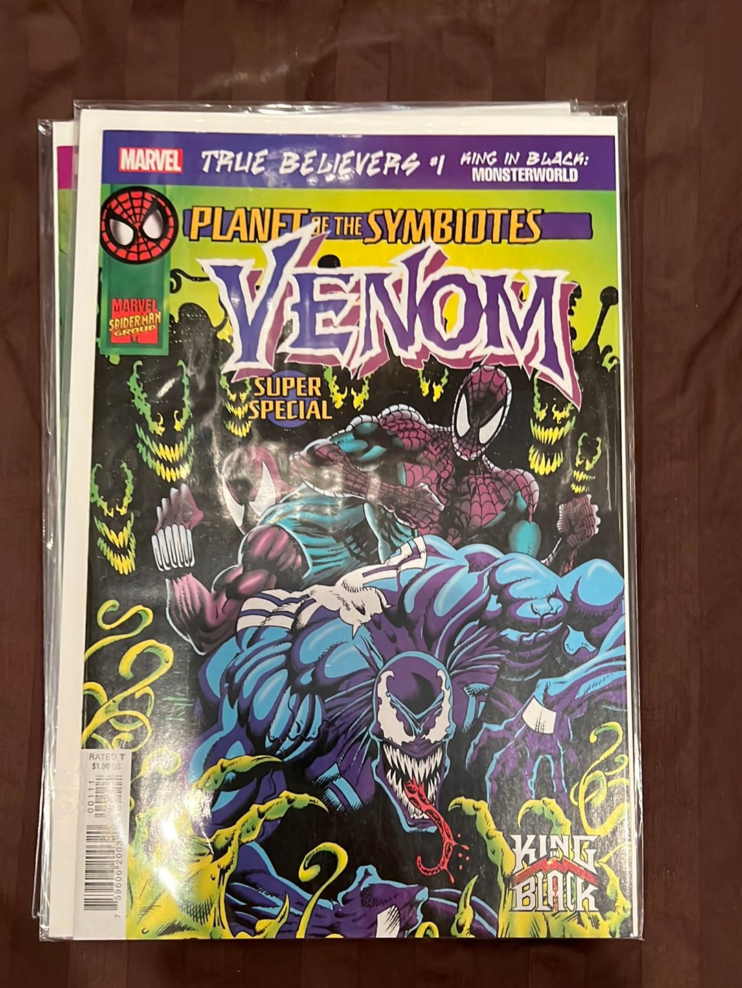 Venom Runs and variant covers/titles