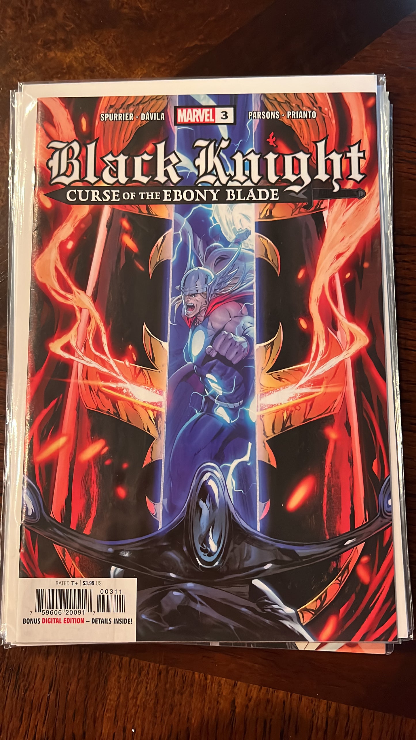 Black Knight Comic Book run (individual issues)