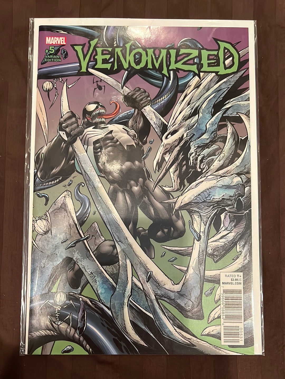 Venom Runs and variant covers/titles
