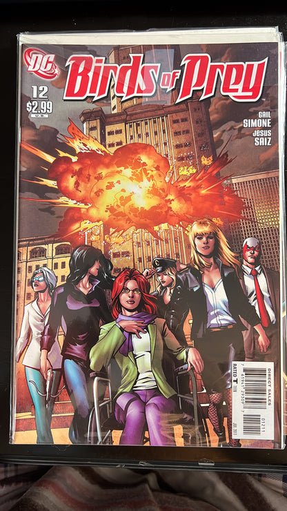 Birds of Prey (various runs) -DC Comic Book series (Individual issues)