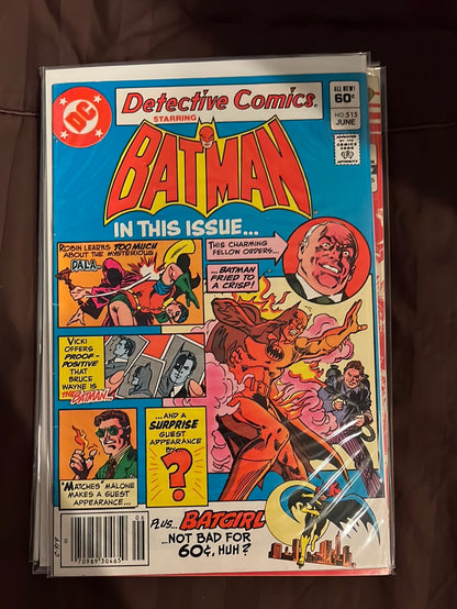 Detective Comics - DC Comic Books run - Individual issues