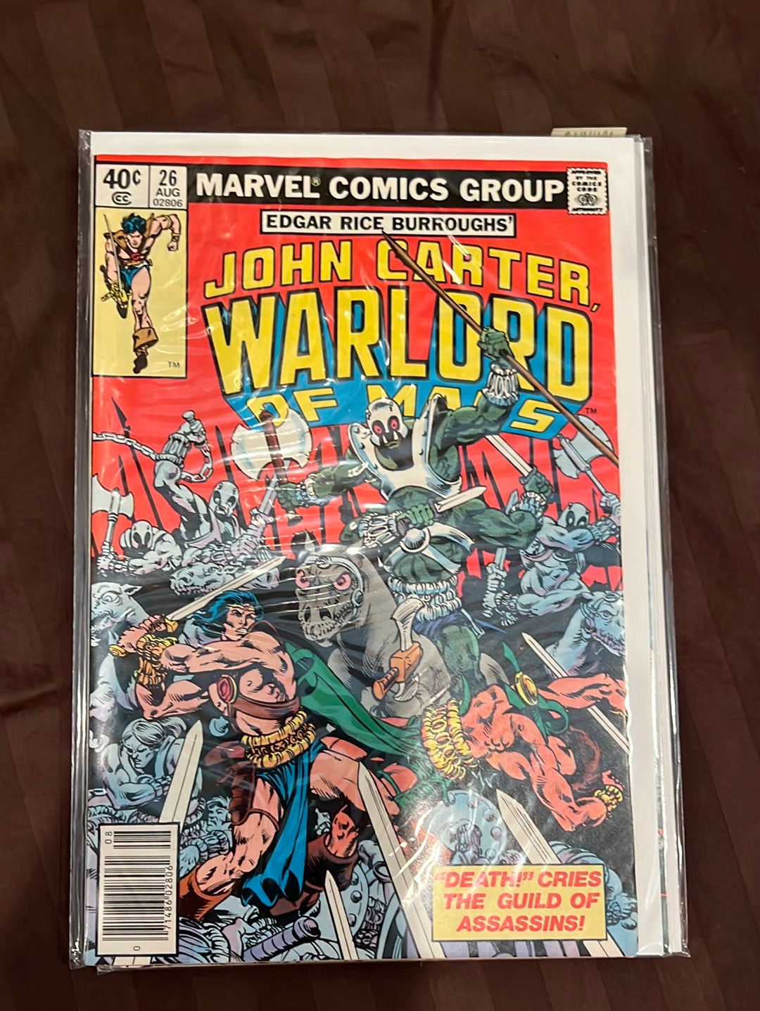 John Carter, Warlord of Mars - Marvel Comic Books - Individual issues