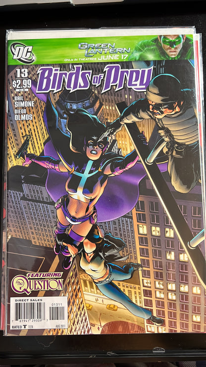 Birds of Prey (various runs) -DC Comic Book series (Individual issues)