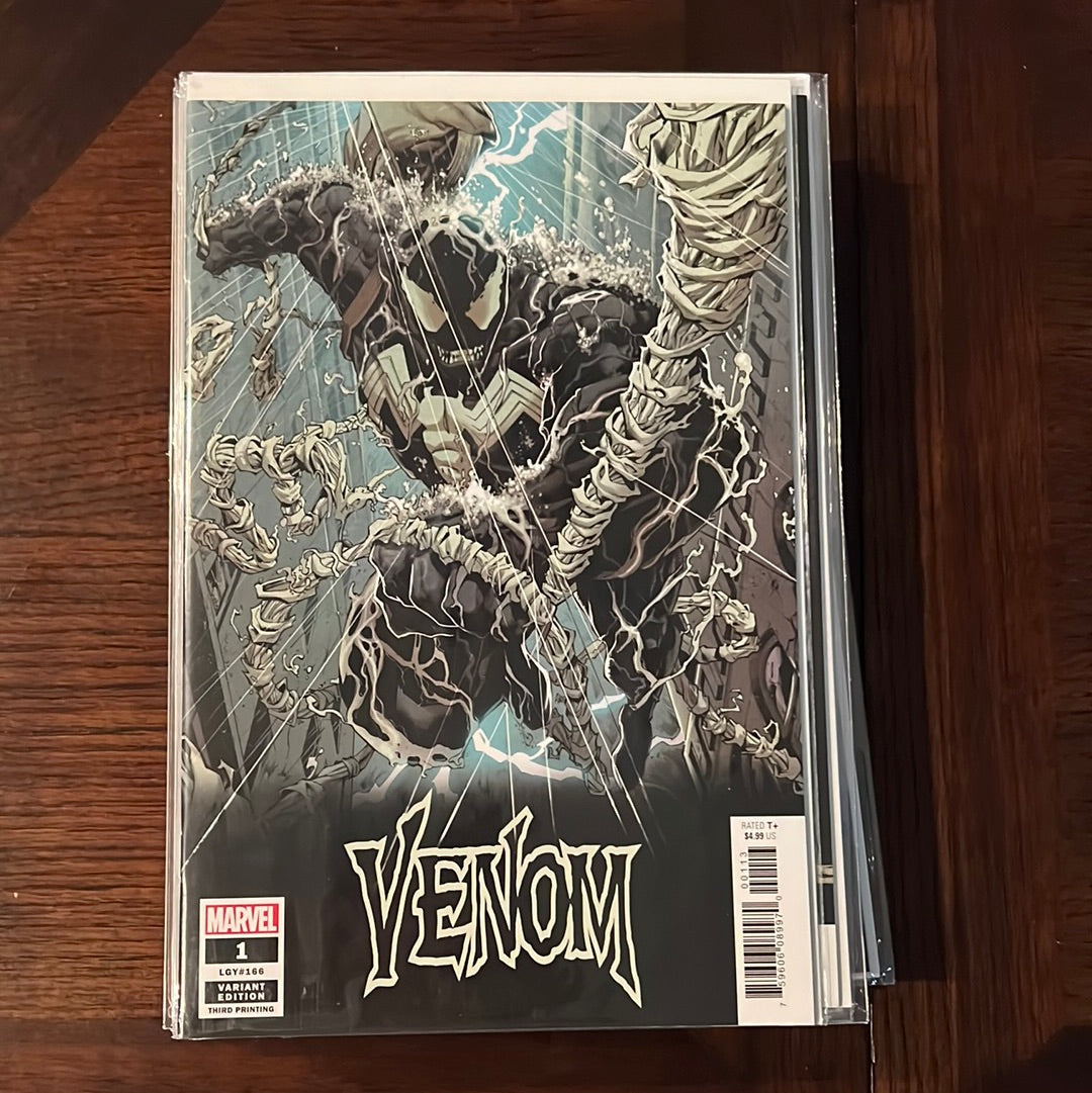 Venom Runs and variant covers/titles