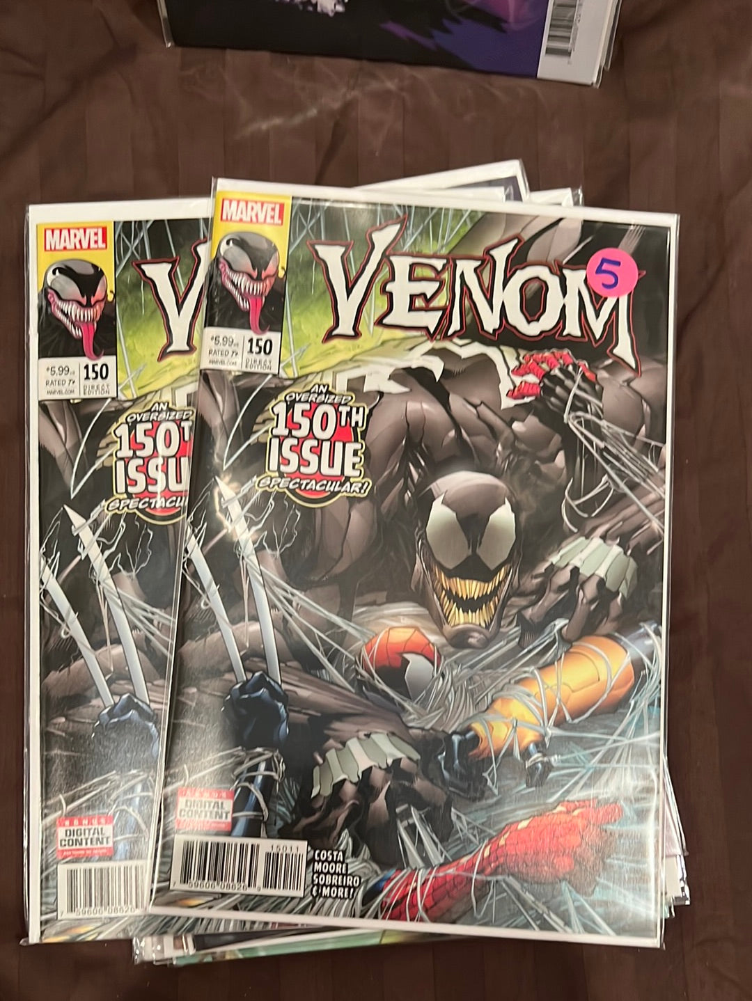 Venom Runs and variant covers/titles