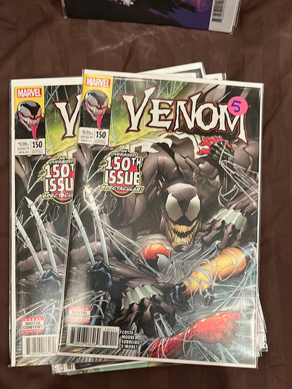 Venom Runs and variant covers/titles
