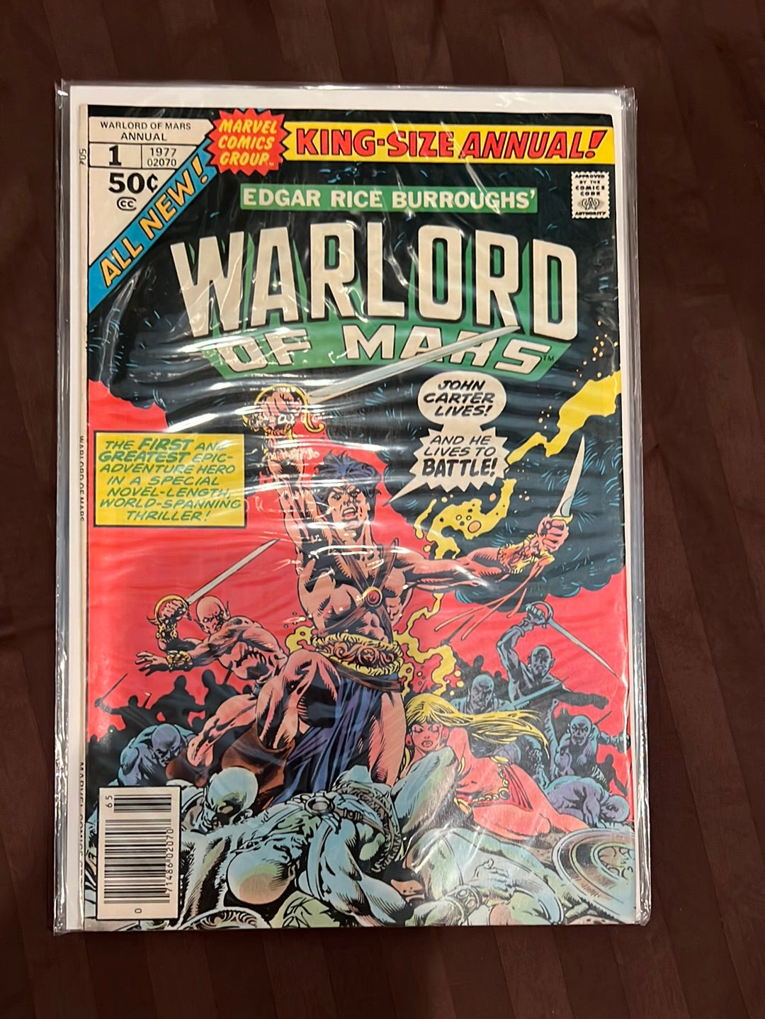 John Carter, Warlord of Mars - Marvel Comic Books - Individual issues