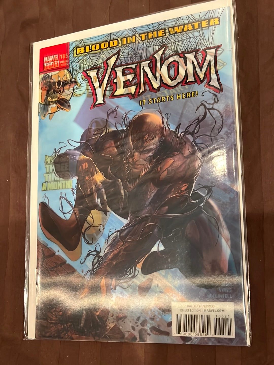 Venom Runs and variant covers/titles