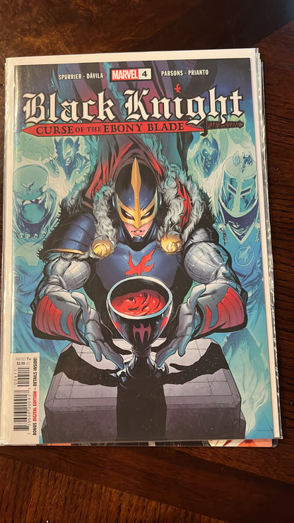 Black Knight Comic Book run (individual issues)